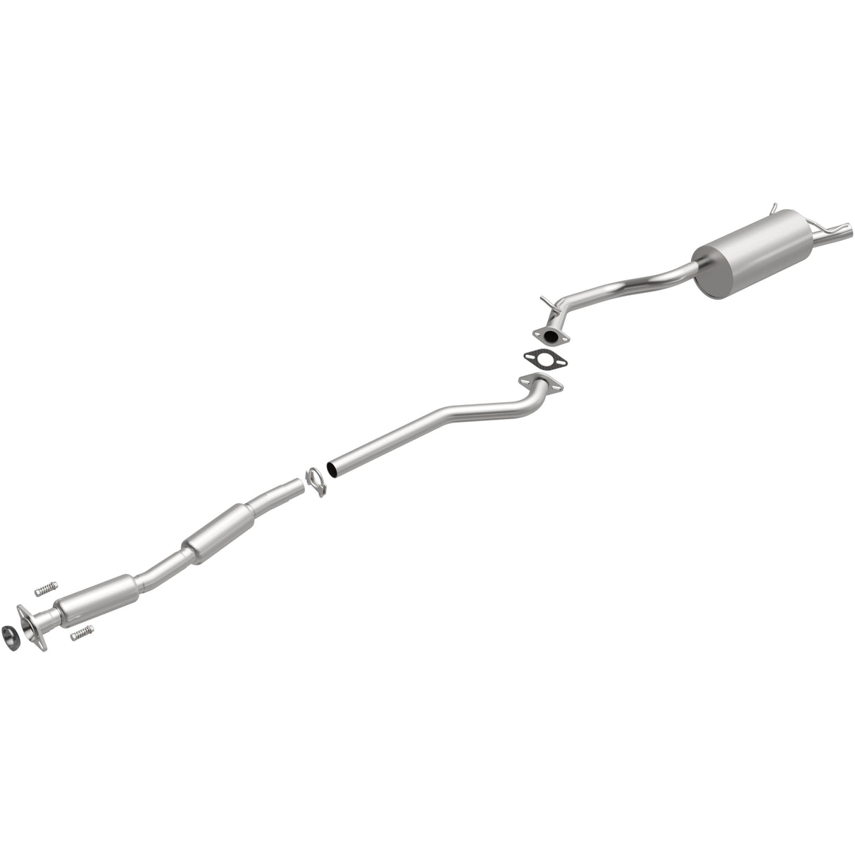 BRExhaust 2003-2003 Subaru Baja 2.5L Direct-Fit Replacement Exhaust System BRExhaust Exhaust System Kit AXOPROS