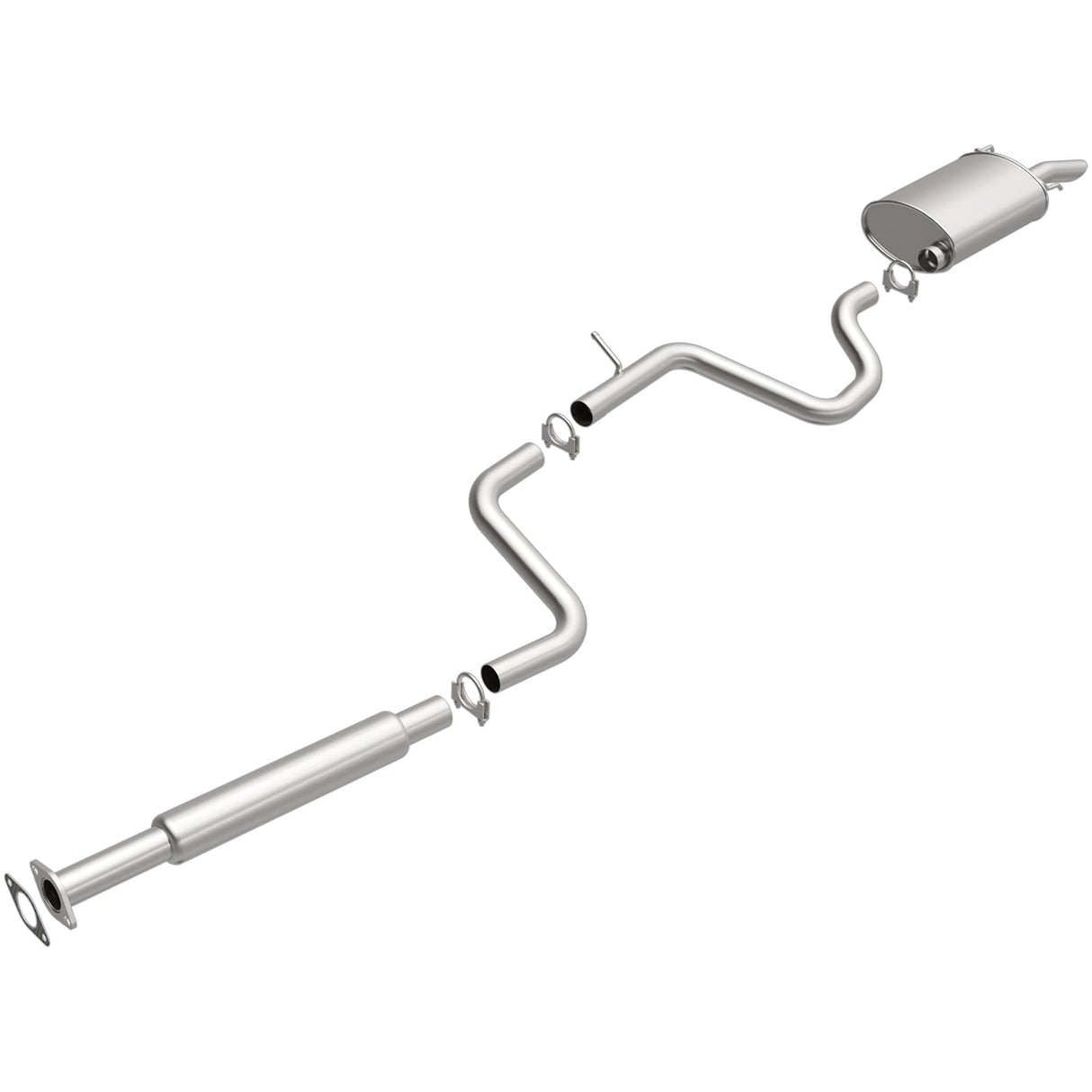 BRExhaust 2003-2005 Chevrolet Direct-Fit Replacement Exhaust System BRExhaust Exhaust System Kit AXOPROS
