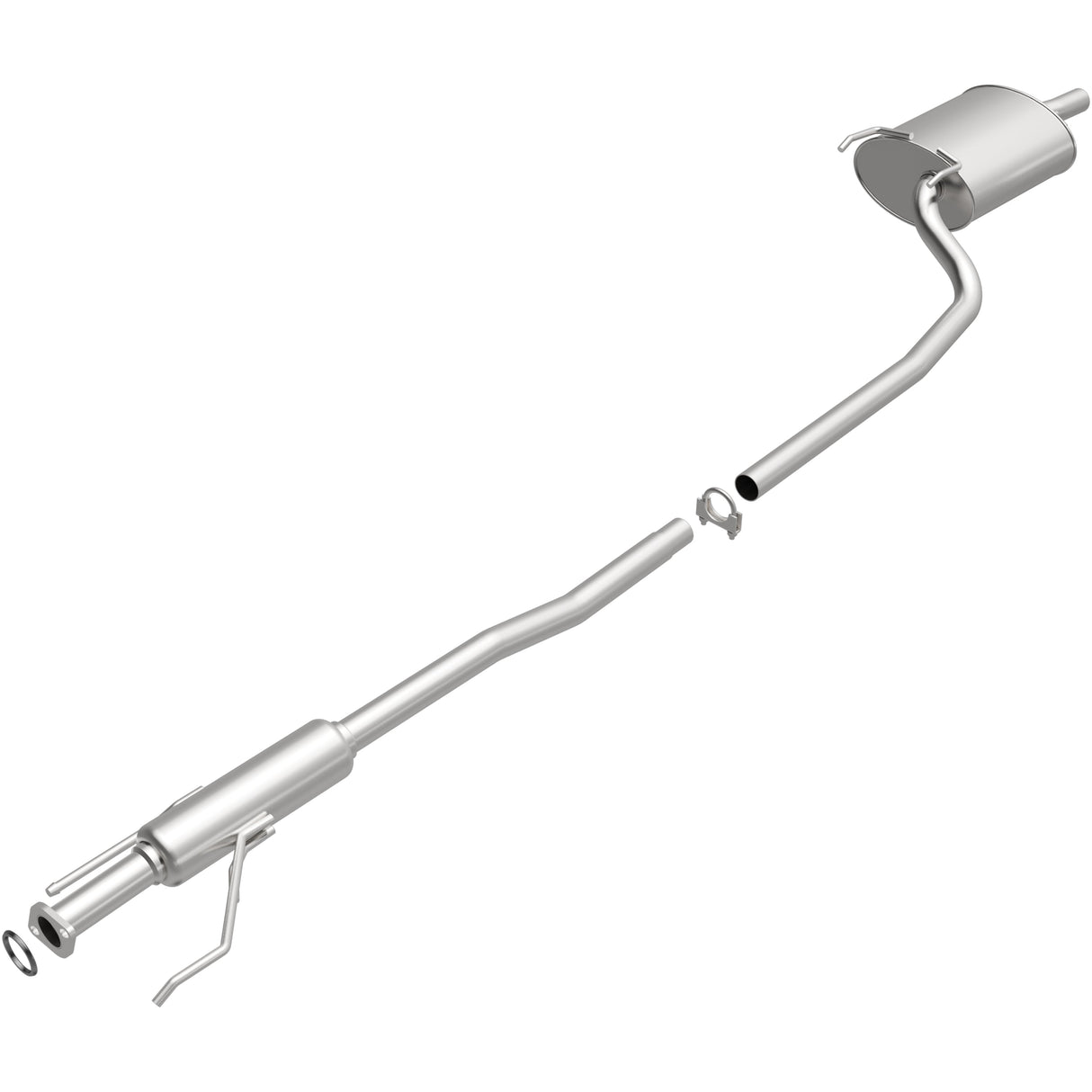 BRExhaust 2004-2007 Suzuki Aerio 2.3L Direct-Fit Replacement Exhaust System BRExhaust Exhaust System Kit AXOPROS