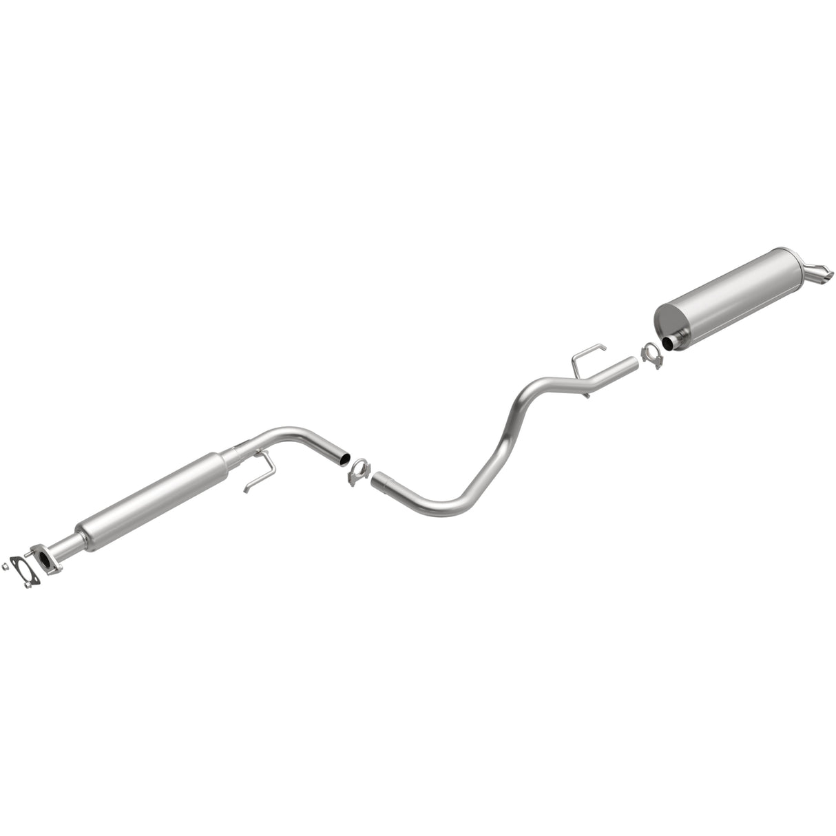 BRExhaust 2005-2007 Saturn Ion 2.2L Direct-Fit Replacement Exhaust System BRExhaust Exhaust System Kit AXOPROS