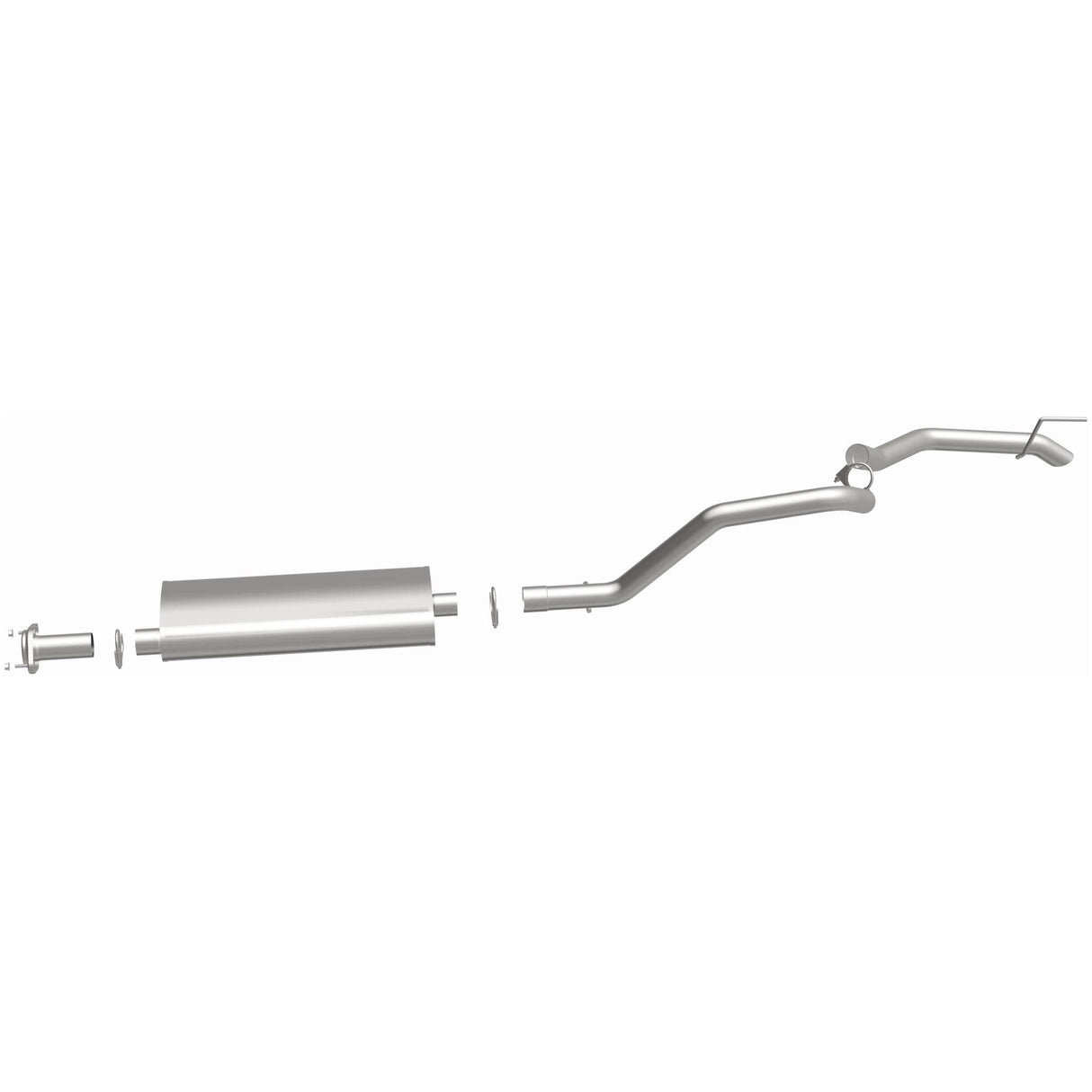 BRExhaust 2005-2010 Jeep Direct-Fit Replacement Exhaust System BRExhaust Exhaust System Kit AXOPROS