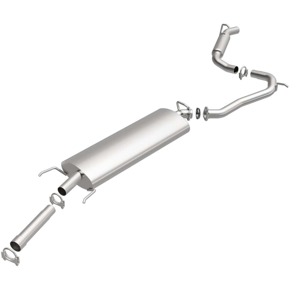 BRExhaust 2006-2012 Toyota RAV4 Direct-Fit Replacement Exhaust System BRExhaust Exhaust System Kit AXOPROS