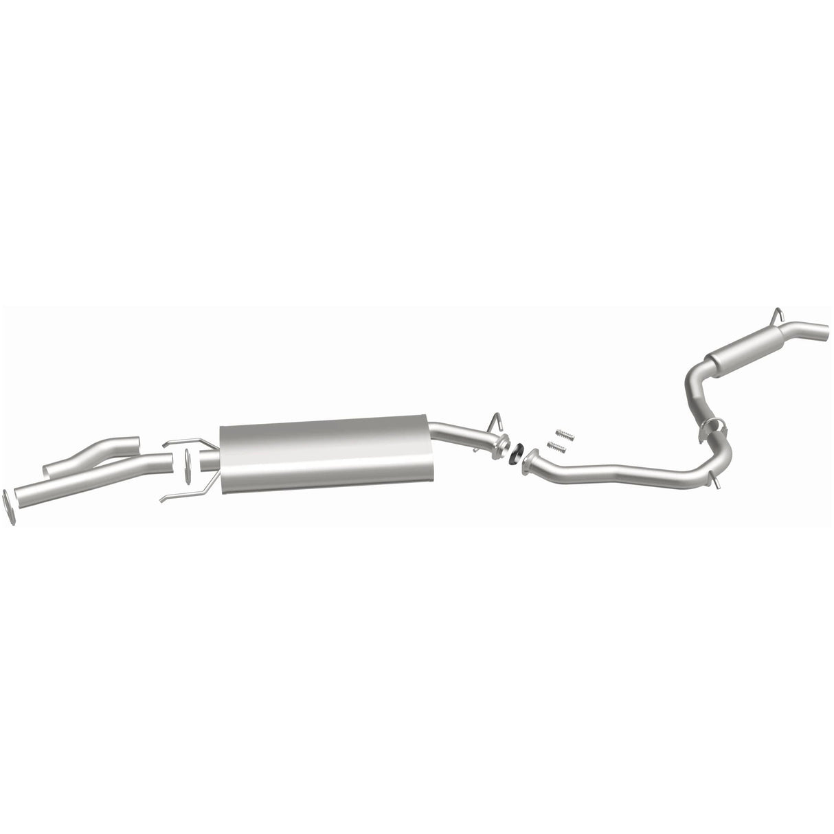 BRExhaust 2006-2012 Toyota RAV4 Direct-Fit Replacement Exhaust System BRExhaust Exhaust System Kit AXOPROS