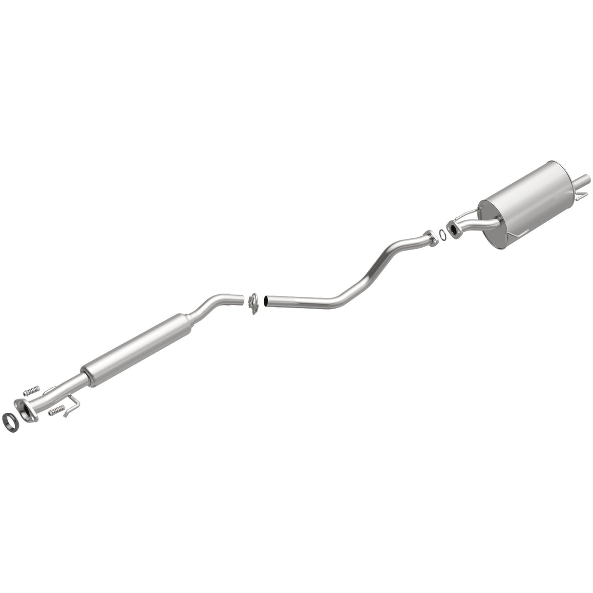 BRExhaust 2007-2011 Nissan Versa Direct-Fit Replacement Exhaust System BRExhaust Exhaust System Kit AXOPROS