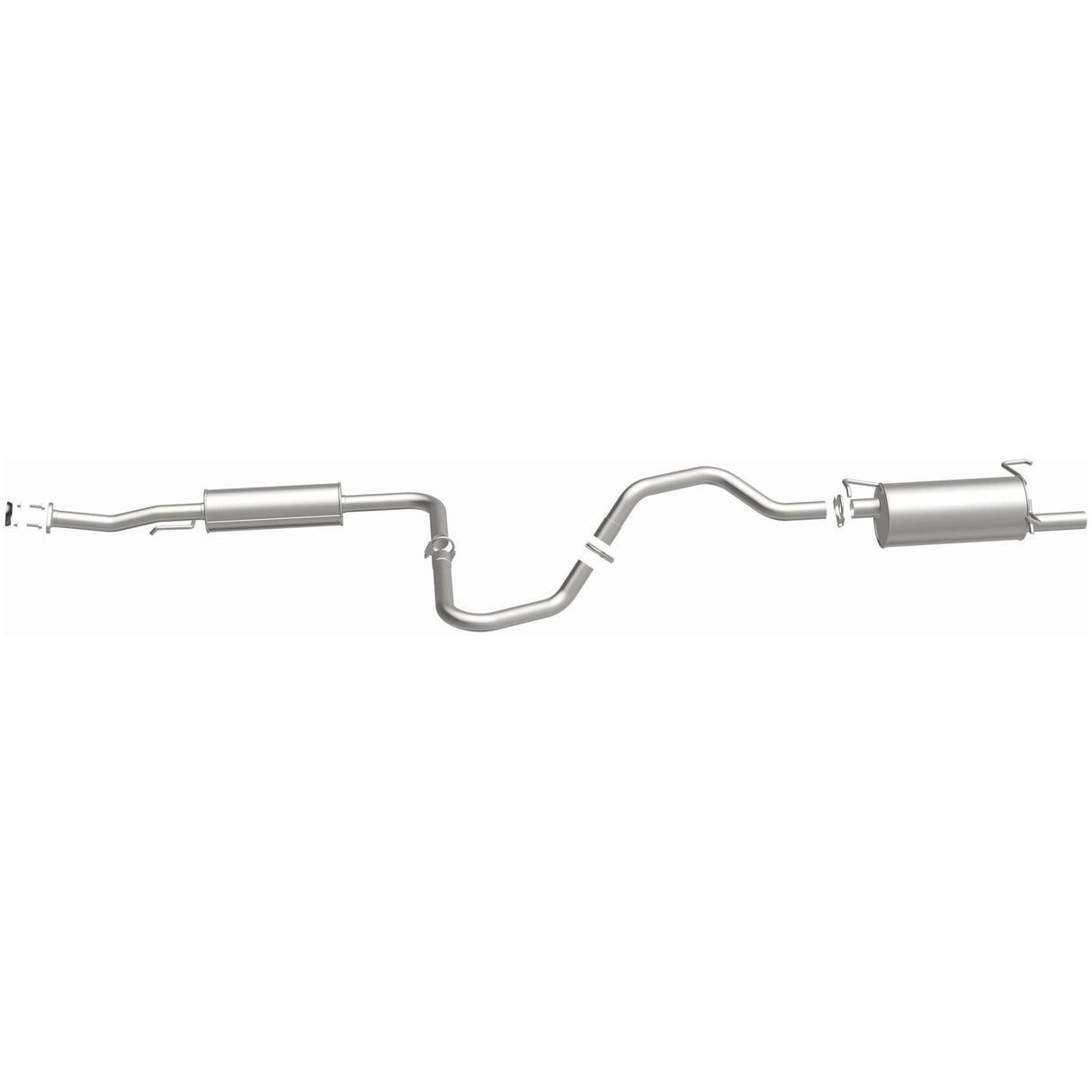 BRExhaust 2007-2012 Nissan Sentra 2.0L Direct-Fit Replacement Exhaust System BRExhaust Exhaust System Kit AXOPROS