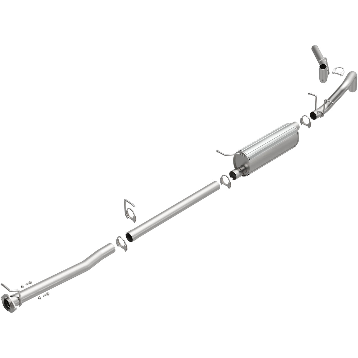 BRExhaust 2008-2010 Ford Direct-Fit Replacement Exhaust System BRExhaust Exhaust System Kit AXOPROS