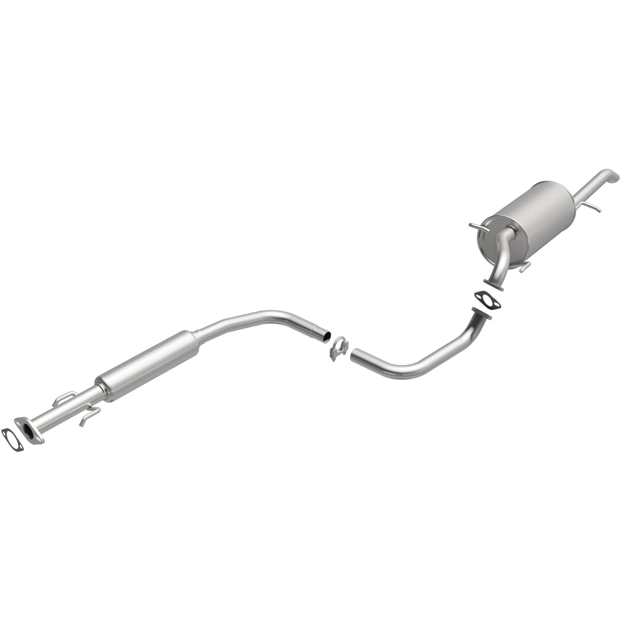 BRExhaust 2009-2011 Chevrolet Aveo 1.6L Direct-Fit Replacement Exhaust System BRExhaust Exhaust System Kit AXOPROS