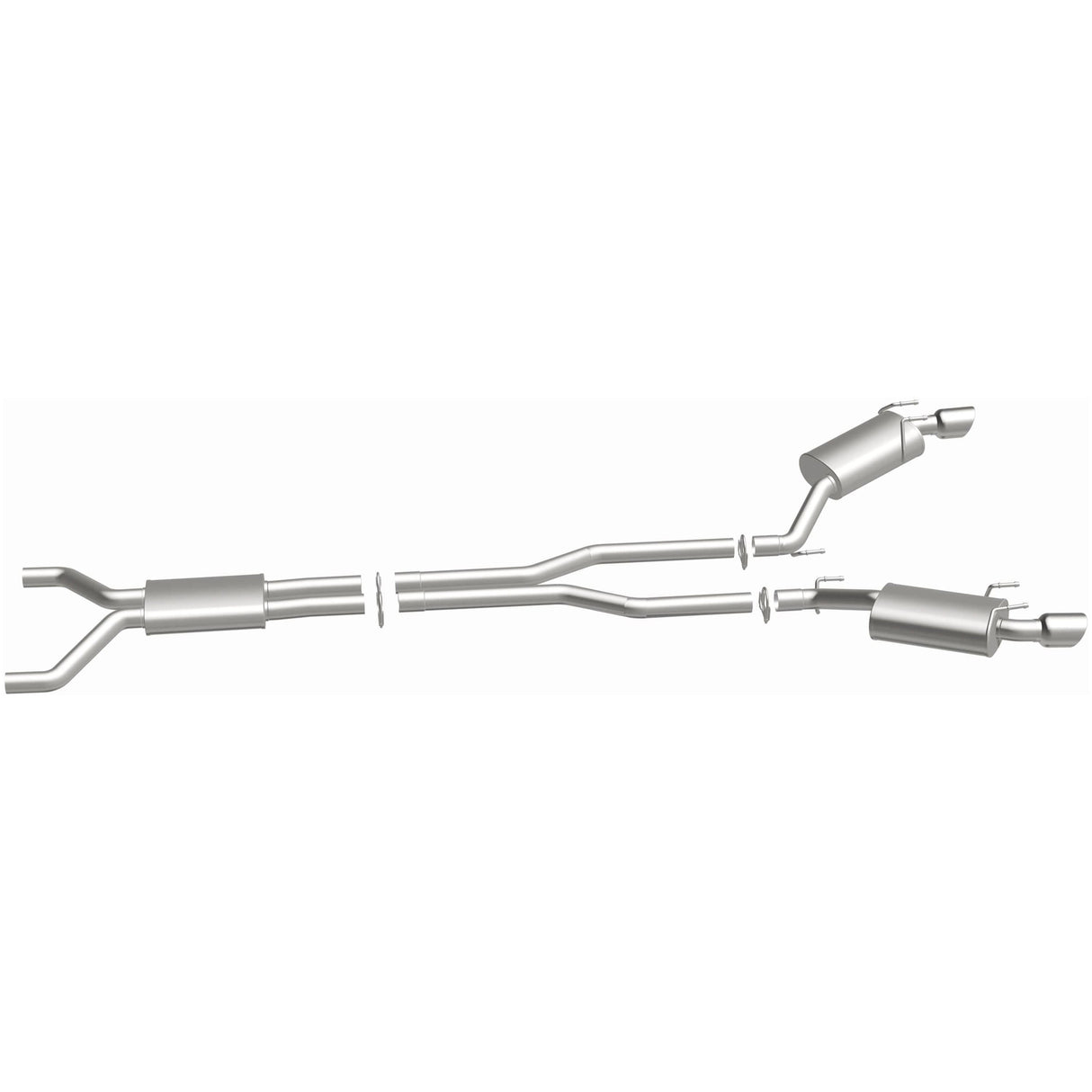 BRExhaust 2010-2015 Chevrolet Camaro 3.6L Direct-Fit Replacement Exhaust System BRExhaust Exhaust System Kit  AXOPROS