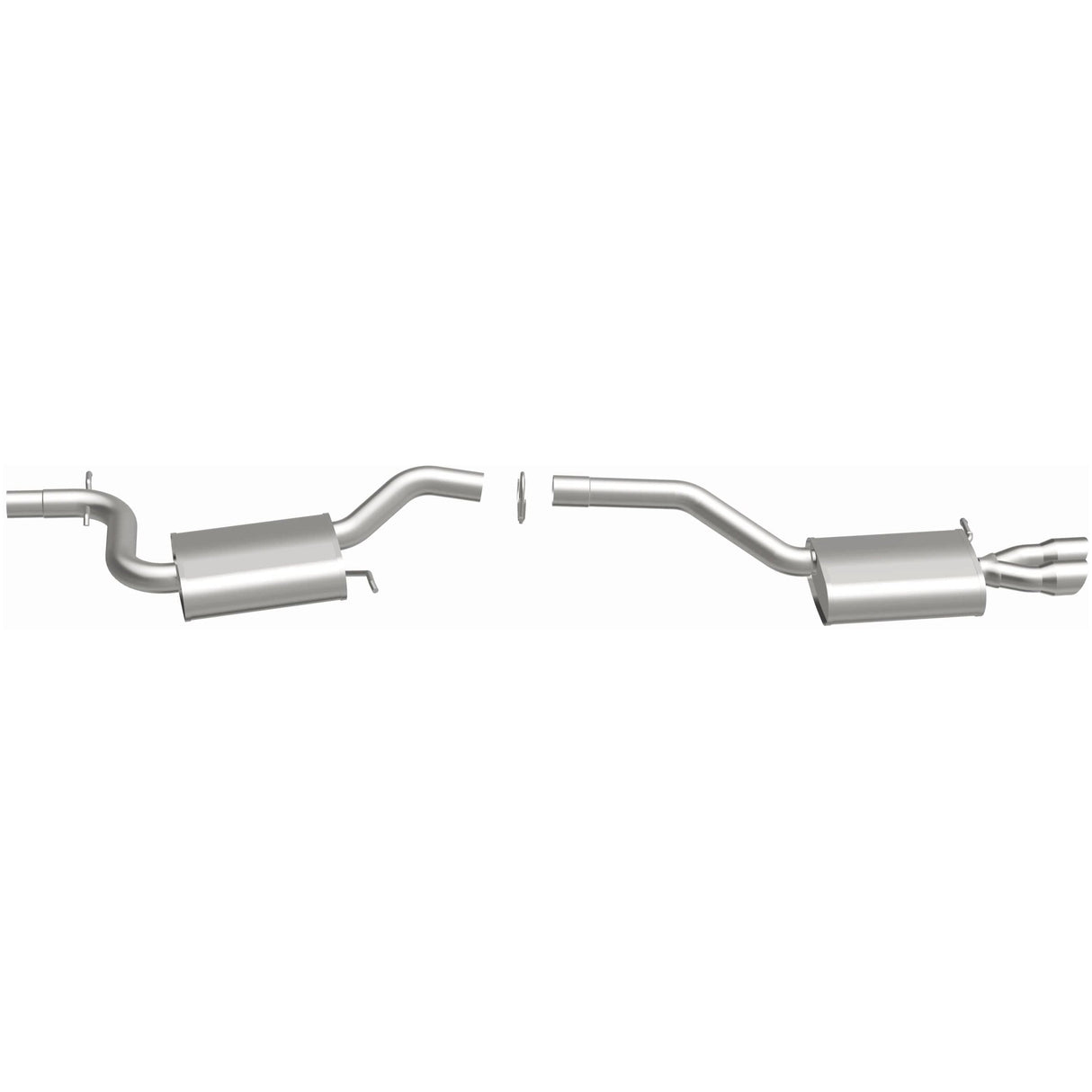 BRExhaust 2012-2018 Volkswagen Jetta Direct-Fit Replacement Exhaust System BRExhaust Exhaust System Kit  AXOPROS