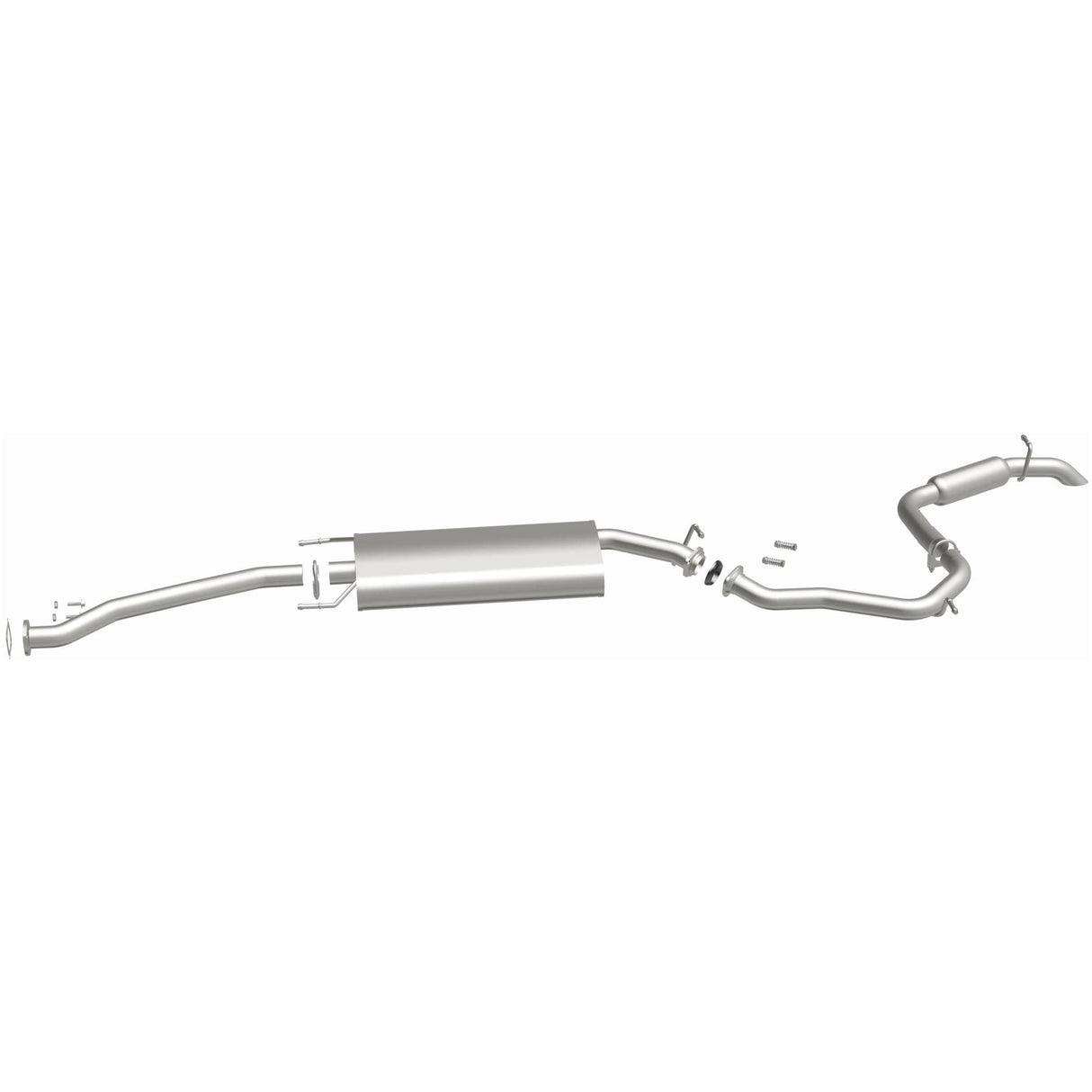 BRExhaust 2013-2018 Toyota RAV4 2.5L Direct-Fit Replacement Exhaust System BRExhaust Exhaust System Kit AXOPROS
