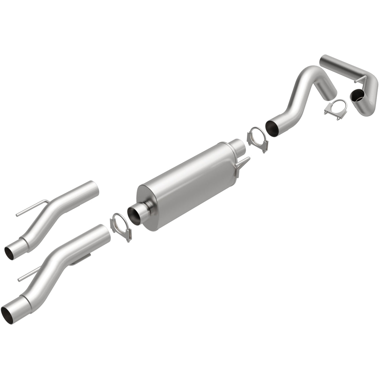 BRExhaust 2015-2023 Ford F-150 Direct-Fit Replacement Exhaust System BRExhaust Exhaust System Kit AXOPROS