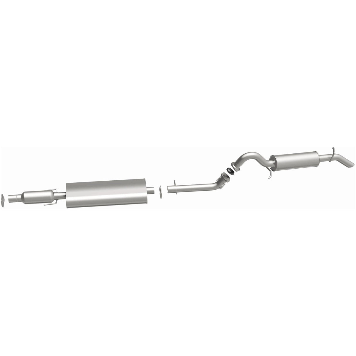 BRExhaust Direct-Fit Replacement Exhaust System 106-0062 BRExhaust Exhaust System Kit AXOPROS