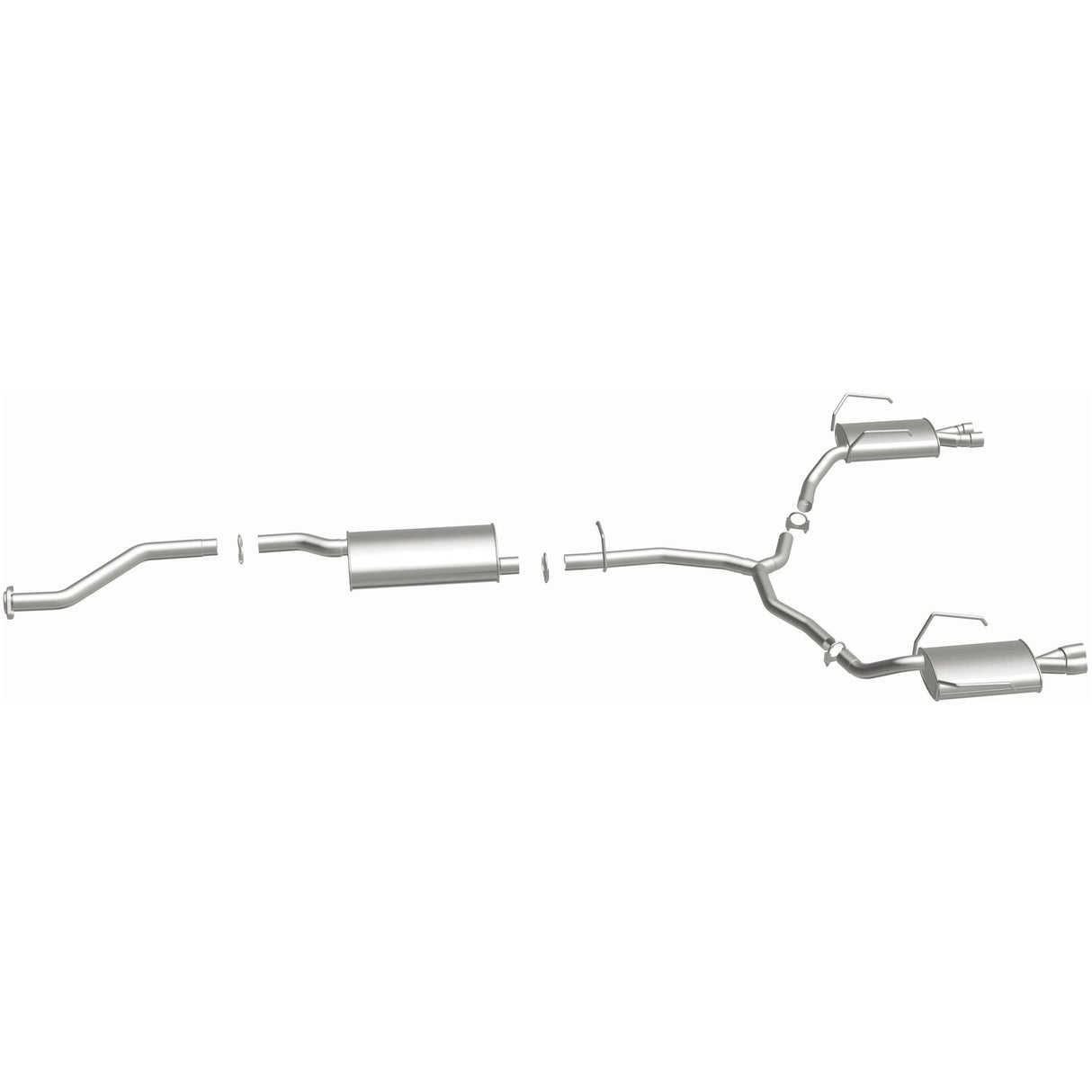 BRExhaust Direct-Fit Replacement Exhaust System 106-0170 BRExhaust Exhaust System Kit AXOPROS