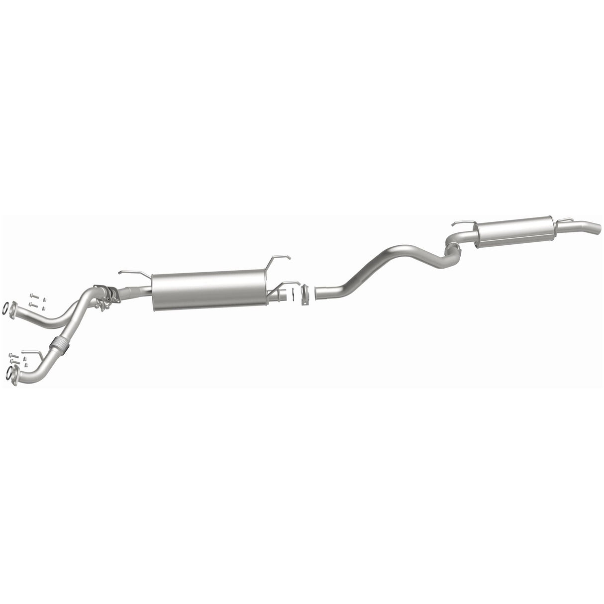 BRExhaust Direct-Fit Replacement Exhaust System 106-0176 BRExhaust Exhaust System Kit AXOPROS