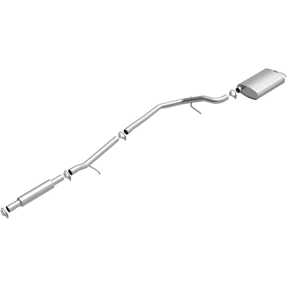 BRExhaust Direct-Fit Replacement Exhaust System 106-0330 BRExhaust Exhaust System Kit AXOPROS