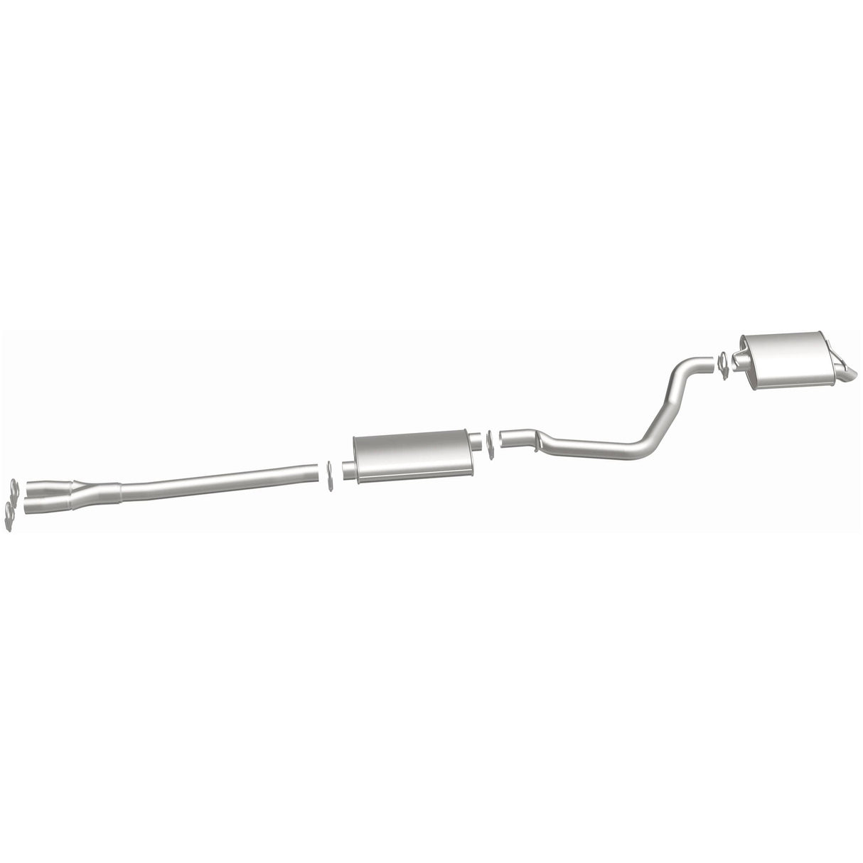 BRExhaust Direct-Fit Replacement Exhaust System 106-0439 BRExhaust Exhaust System Kit AXOPROS