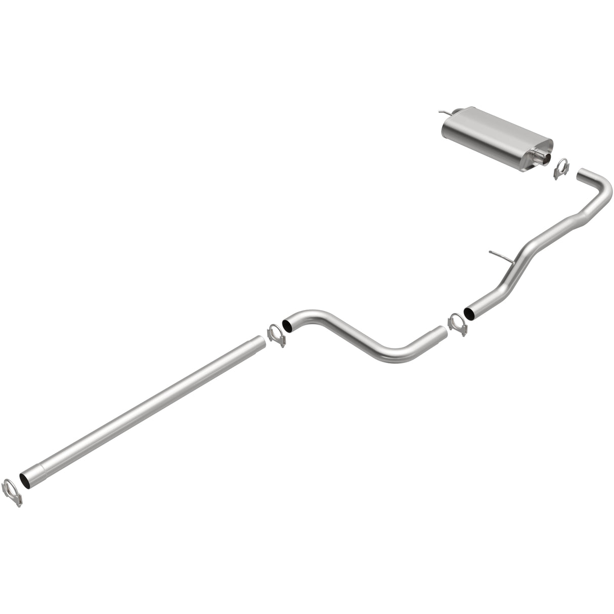 BRExhaust Direct-Fit Replacement Exhaust System 106-0484 BRExhaust Exhaust System Kit AXOPROS