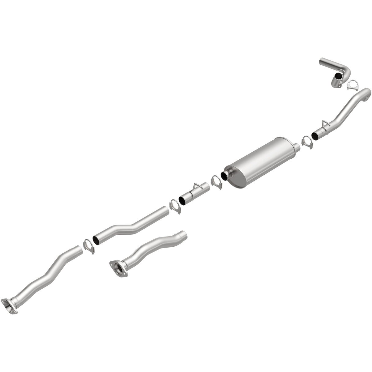 BRExhaust Direct-Fit Replacement Exhaust System 106-0495 BRExhaust Exhaust System Kit AXOPROS