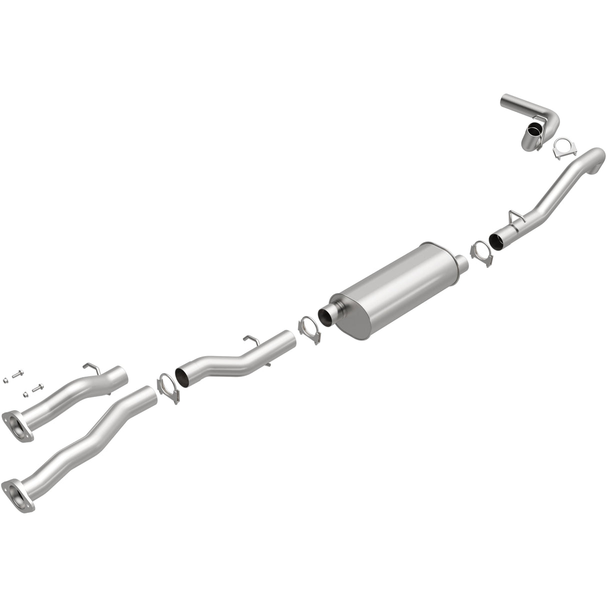 BRExhaust Direct-Fit Replacement Exhaust System 106-0710 BRExhaust Exhaust System Kit AXOPROS