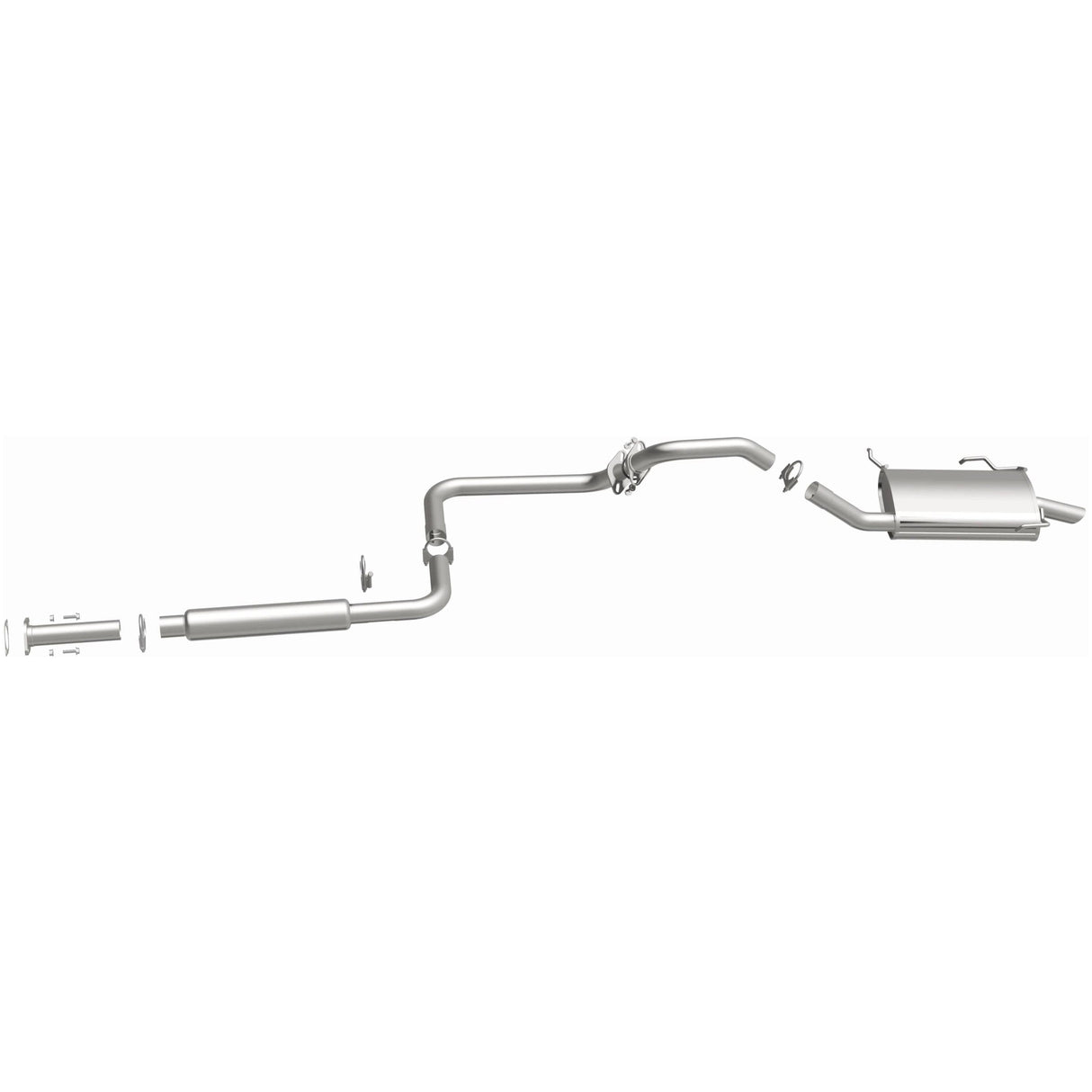 BRExhaust Direct-Fit Replacement Exhaust System 106-0735 BRExhaust Exhaust System Kit AXOPROS