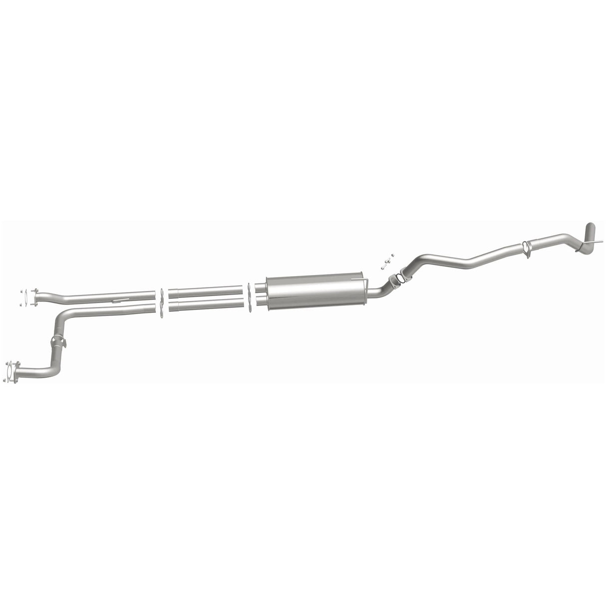 BRExhaust Direct-Fit Replacement Exhaust System 106-0742 BRExhaust Exhaust System Kit AXOPROS