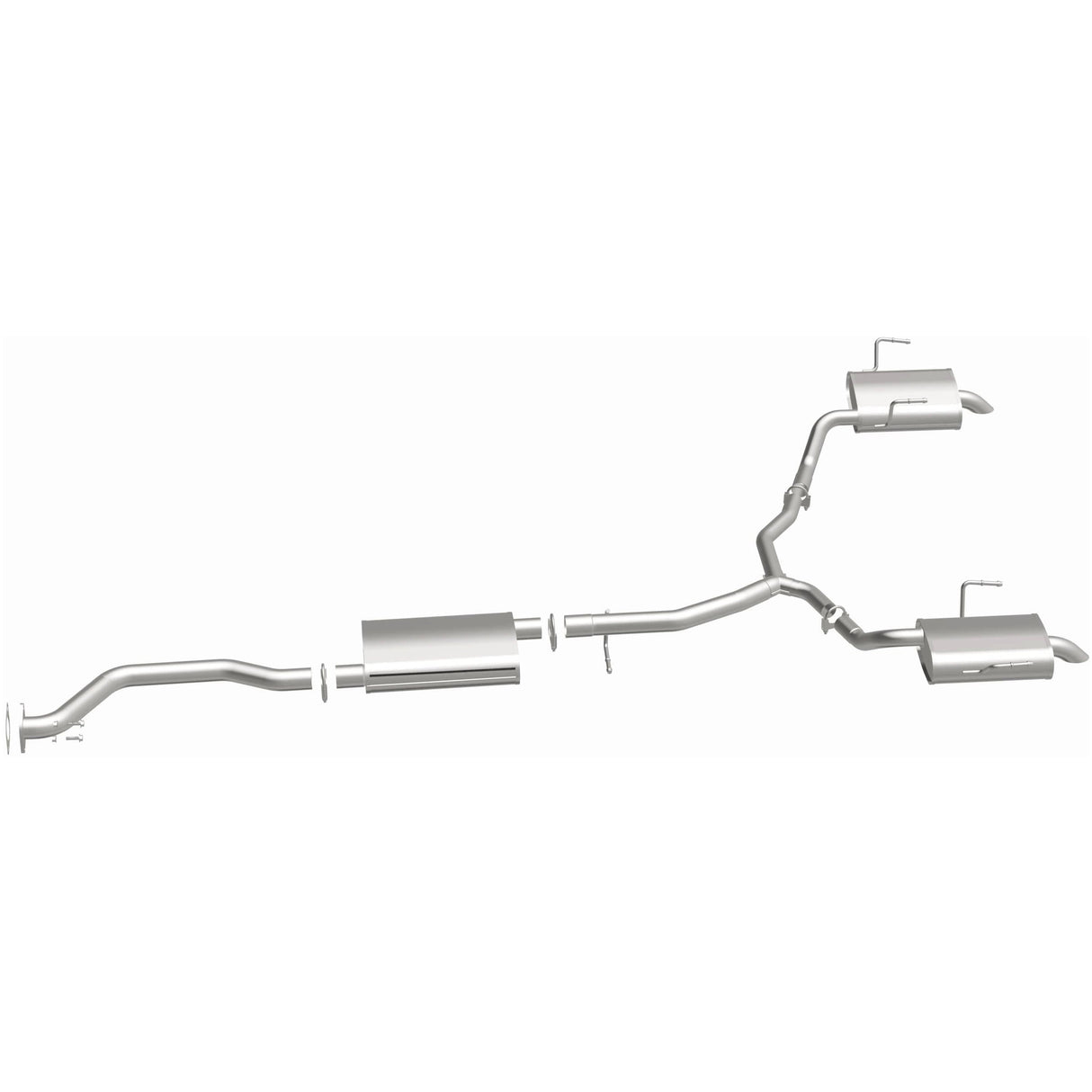 BRExhaust Direct-Fit Replacement Exhaust System 106-0765 BRExhaust Exhaust System Kit AXOPROS