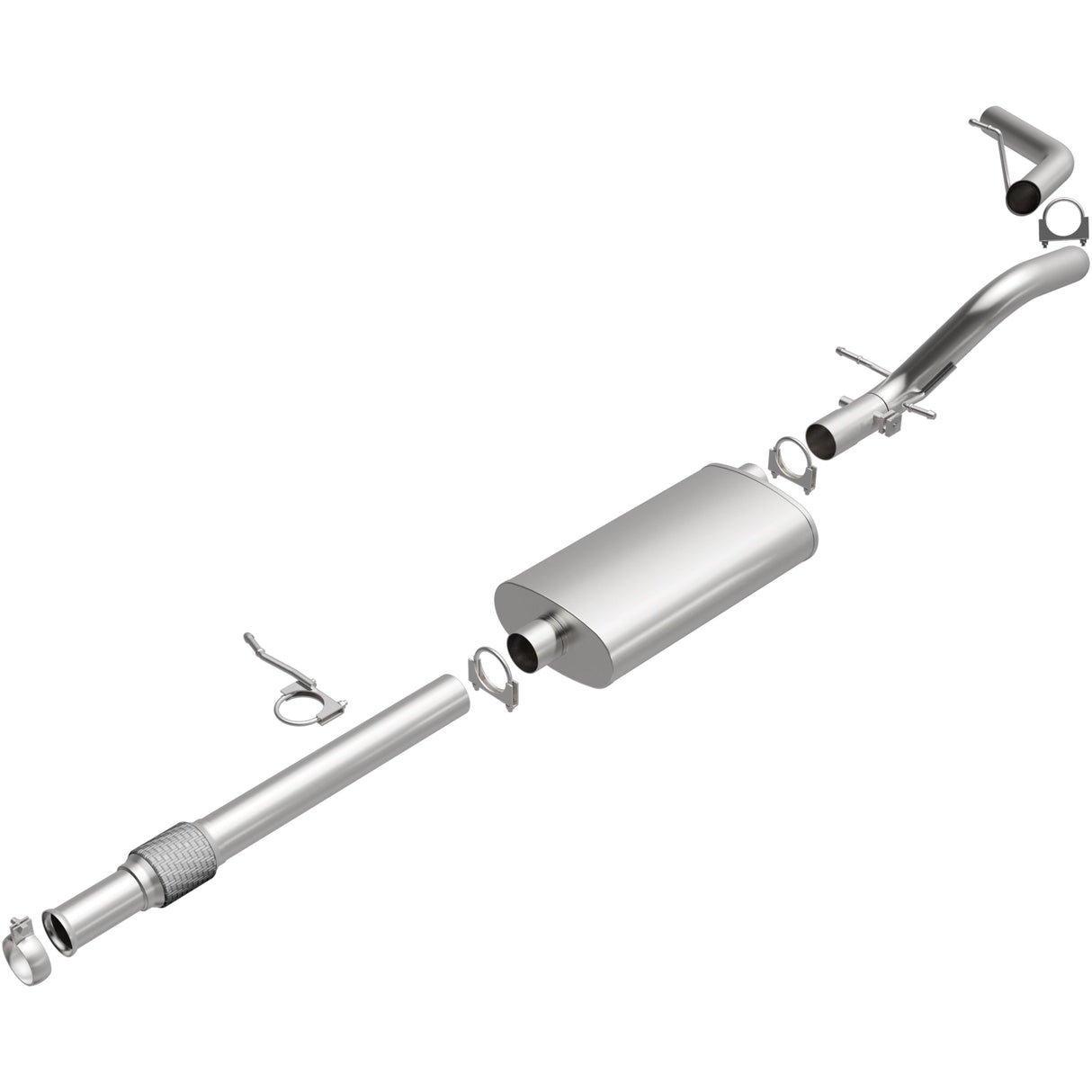 BRExhaust Direct-Fit Replacement Exhaust System 106-0779 BRExhaust Exhaust System Kit AXOPROS