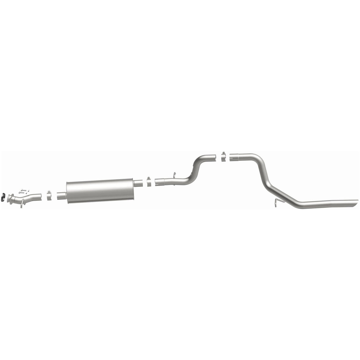 BRExhaust Stainless Steel Direct-Fit Replacement Exhaust System 116-0033 BRExhaust Exhaust System Kit AXOPROS