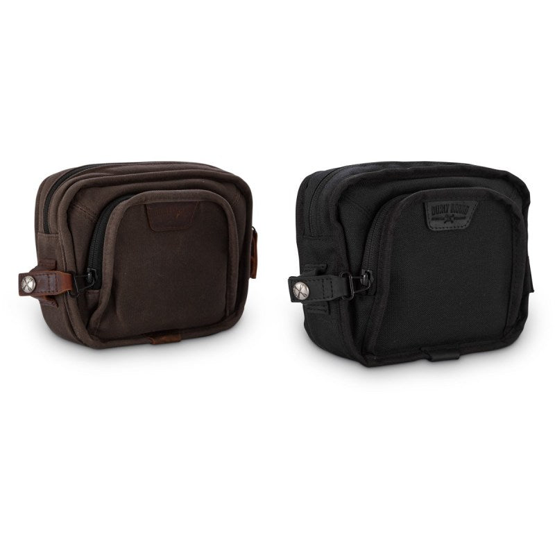 Burly Brand Handlebar Bag - Black Burly Brand Bags - Saddlebags AXOPROS