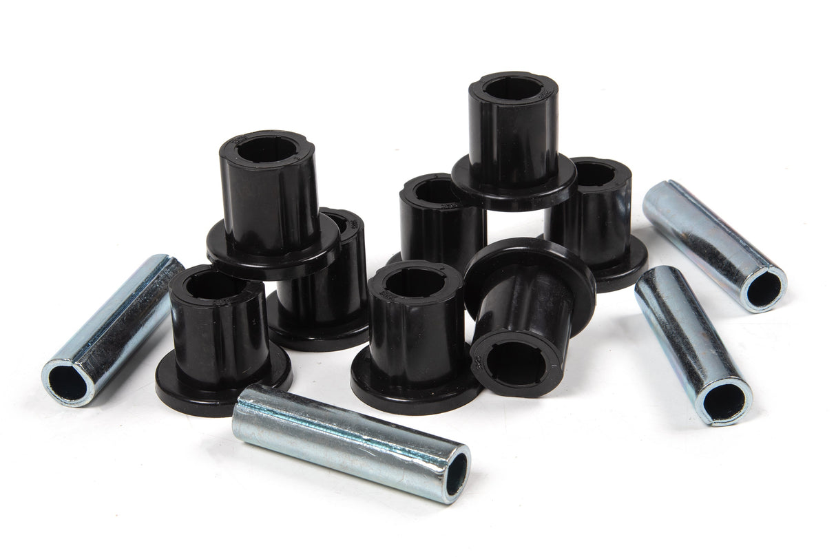 Bushing And Sleeve Kit - Frame Shackle Mount - Jeep Wrangler YJ (87-95) BDS Suspension Leaf Spring and Shackle Bushing Kit  AXOPROS