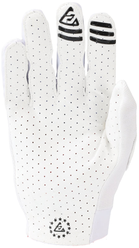 Answer 25 Aerlite Gloves White/Black Logo - Medium Answer Gloves  AXOPROS