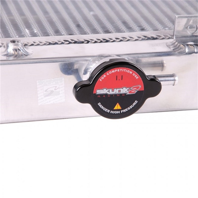 Skunk2 Alpha Series 88-91 Honda CRX/Civic Radiator (Full Size) (Dual Core) (Manual Trans.) Skunk2 Racing Radiators  AXOPROS