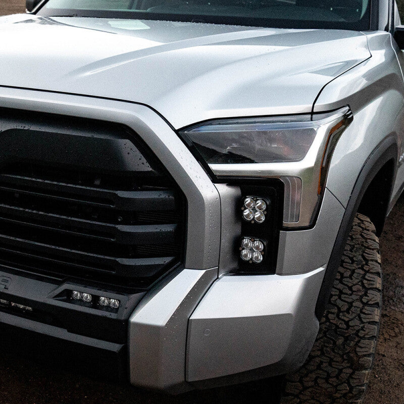 Baja Designs 2022 Toyota Tundra Squadron Pro Vent Light Mount Kit Baja Designs Light Mounts AXOPROS