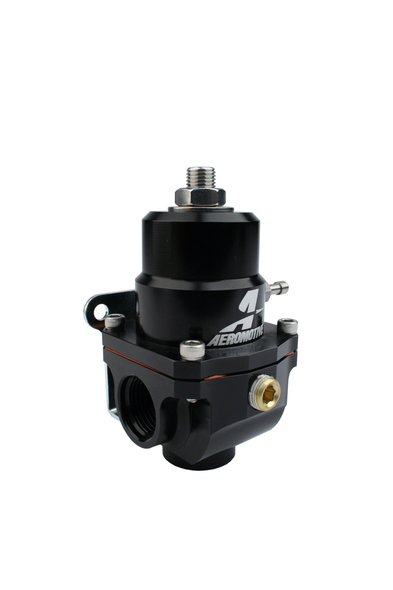 Aeromotive Adjustable Regulator - 35-75PSI - .188 Valve - (2) -08 Inlets/-08 Return Aeromotive Fuel Pressure Regulators  AXOPROS
