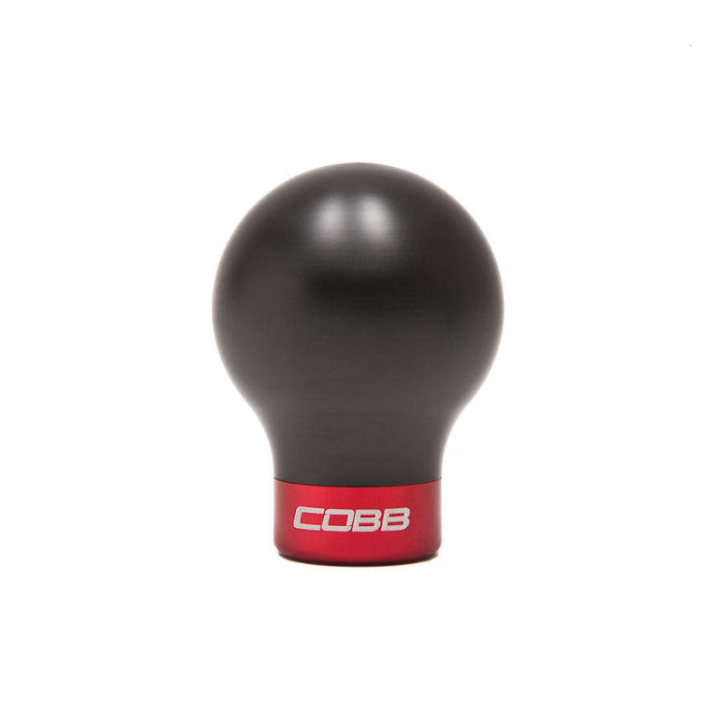 Cobb Subaru 6-Speed COBB Shift Knob - Black w/Race Red Collar (Non-Weighted) COBB Shift Knobs AXOPROS