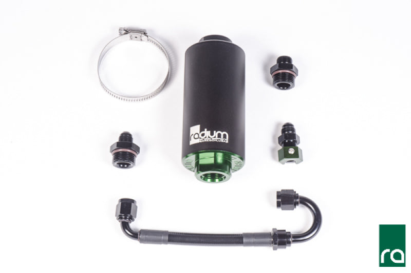 Radium Engineering Porsche 996/997.1 AWD Fuel Filter Kit w/ 10 Micron Stainless Filter Radium Engineering Fuel Filters  AXOPROS