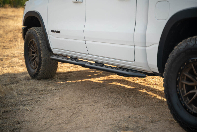 DV8 Offroad DV8 Offroad 19-25 RAM 1500 Crew Cab OE Plus Side Steps - Black Steel Side Steps aftermarket performance part