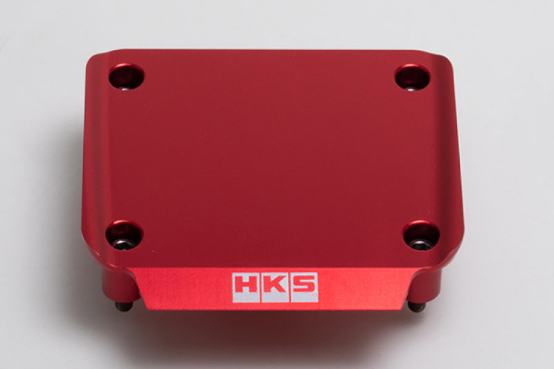HKS RB26 Cover Transistor - Red HKS Engine Covers AXOPROS