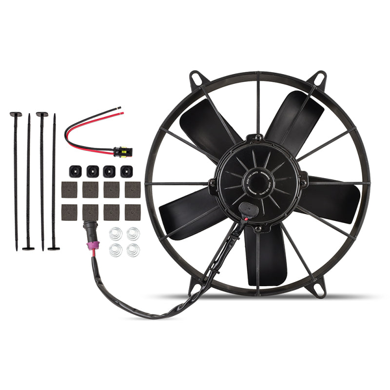 Mishimoto 11 Inch Race Line High-Flow Electric Fan Mishimoto Fans & Shrouds  AXOPROS