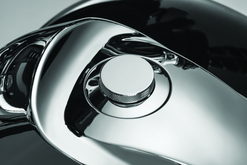 Kuryakyn Flush Mount Pop Up Gas Cap Chrome Kuryakyn Fuel Caps  AXOPROS