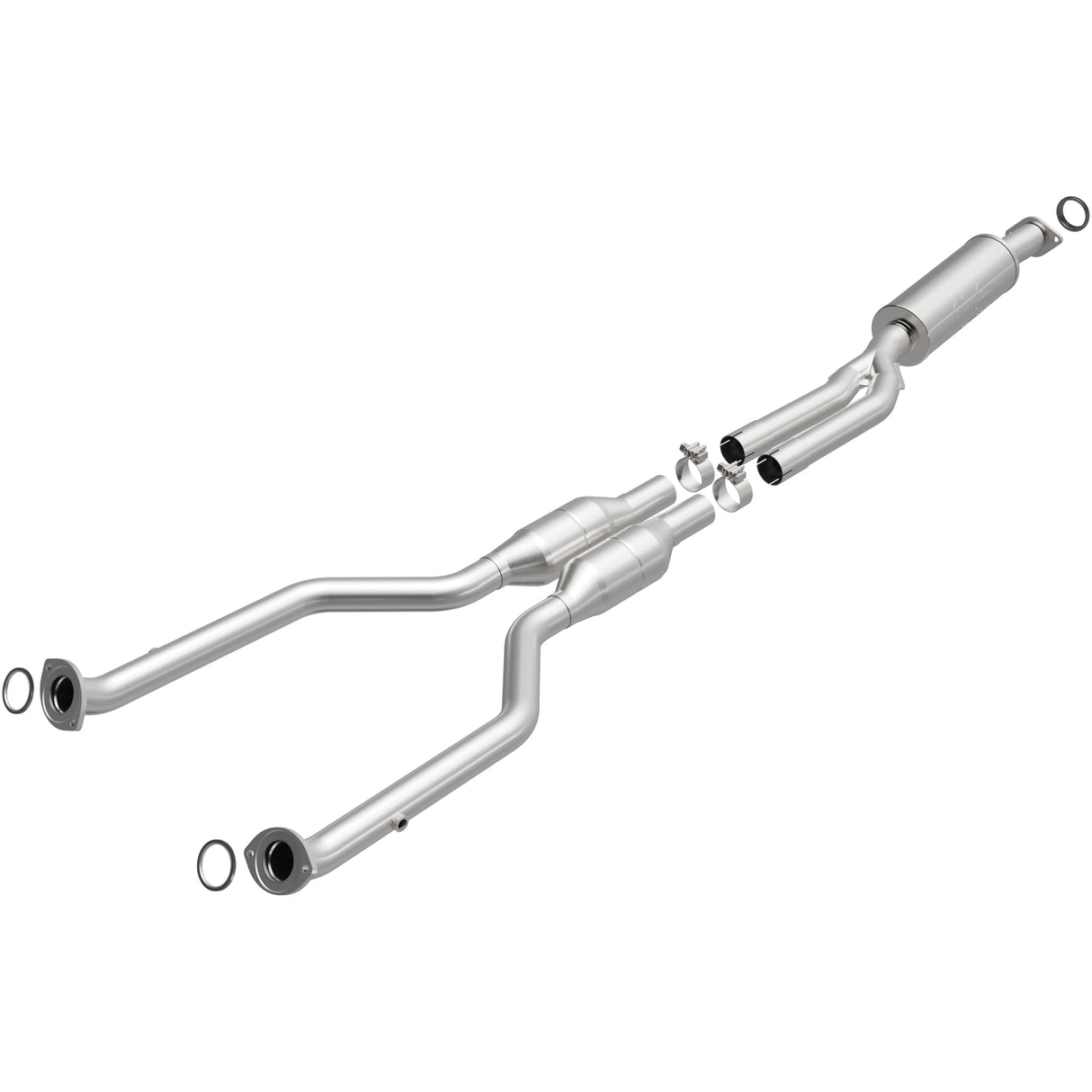 California Direct-Fit Catalytic Converter MagnaFlow Exhaust Products Catalytic Converter AXOPROS