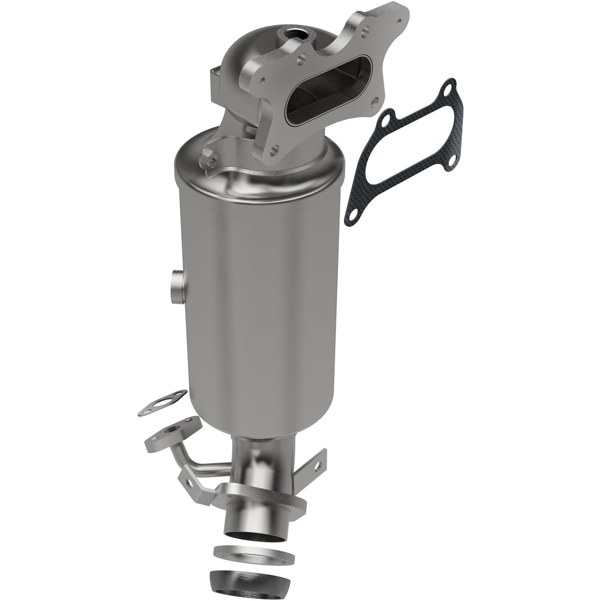 California Manifold Catalytic Converter MagnaFlow Exhaust Products Catalytic Converter with Integrated Exhaust Manifold  AXOPROS