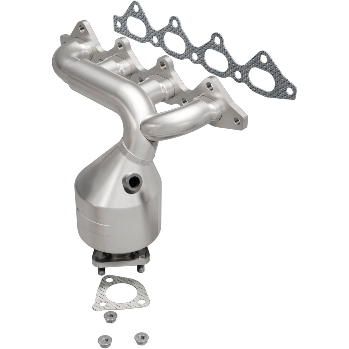 California Manifold Catalytic Converter MagnaFlow Exhaust Products Catalytic Converter with Integrated Exhaust Manifold AXOPROS