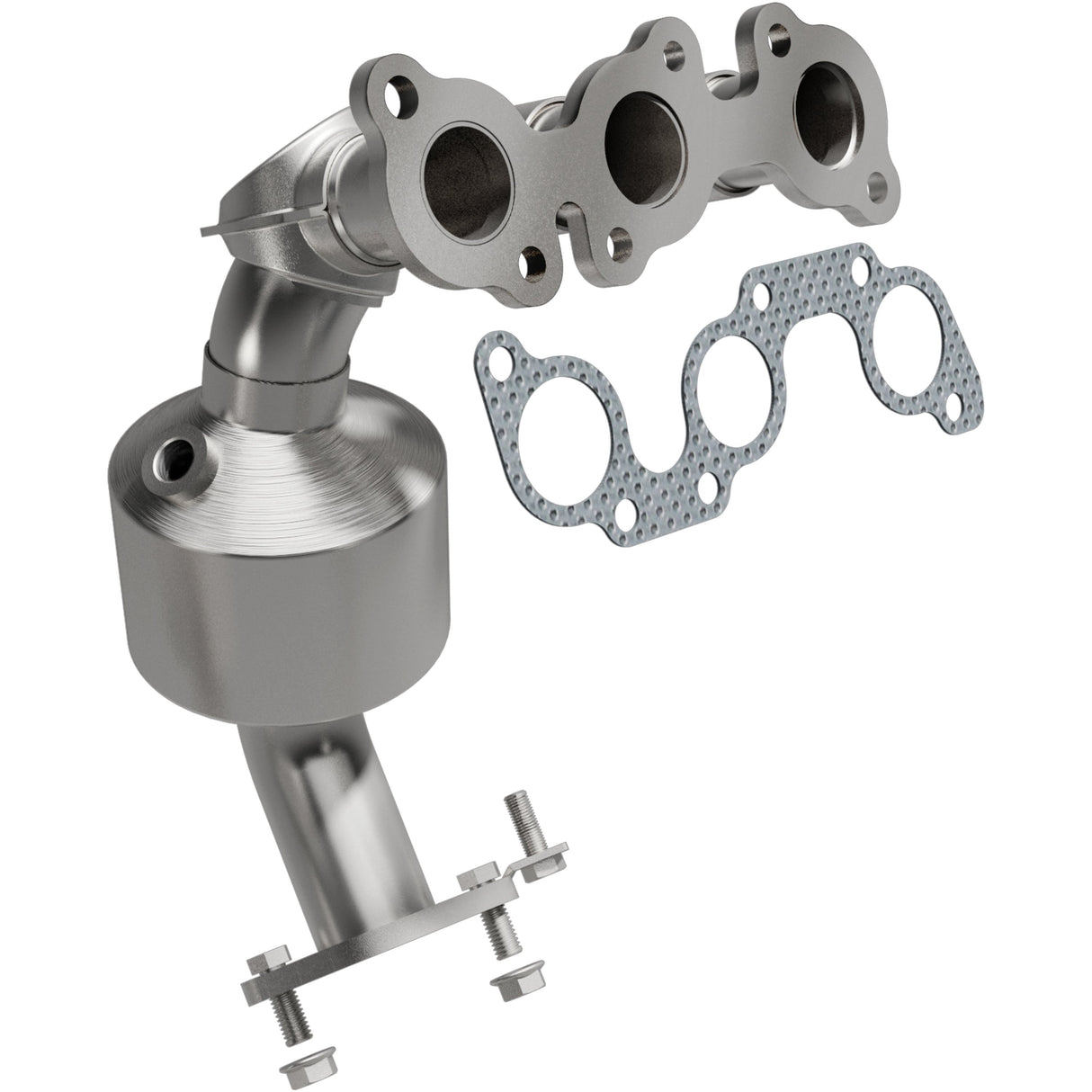 California Manifold Catalytic Converter MagnaFlow Exhaust Products Catalytic Converter with Integrated Exhaust Manifold  AXOPROS