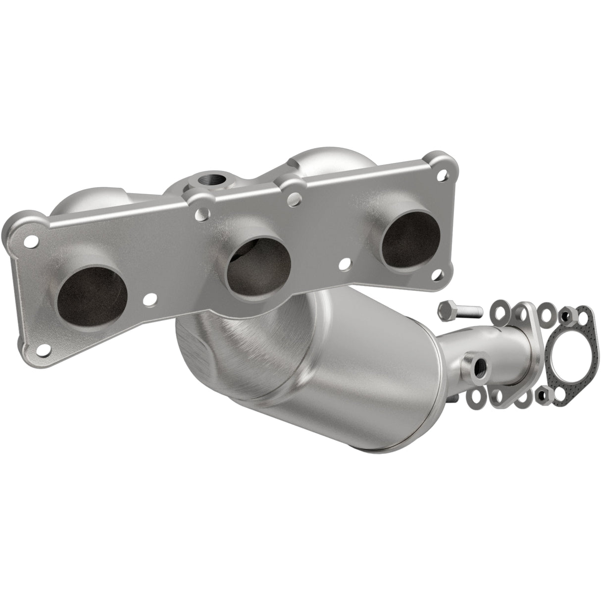California Manifold Catalytic Converter MagnaFlow Exhaust Products Catalytic Converter with Integrated Exhaust Manifold  AXOPROS