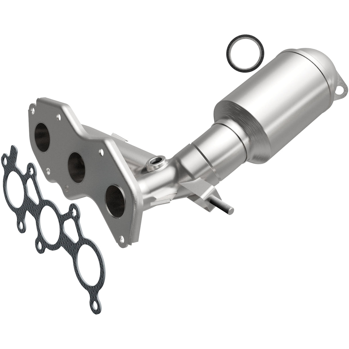 California Manifold Catalytic Converter MagnaFlow Exhaust Products Catalytic Converter with Integrated Exhaust Manifold AXOPROS