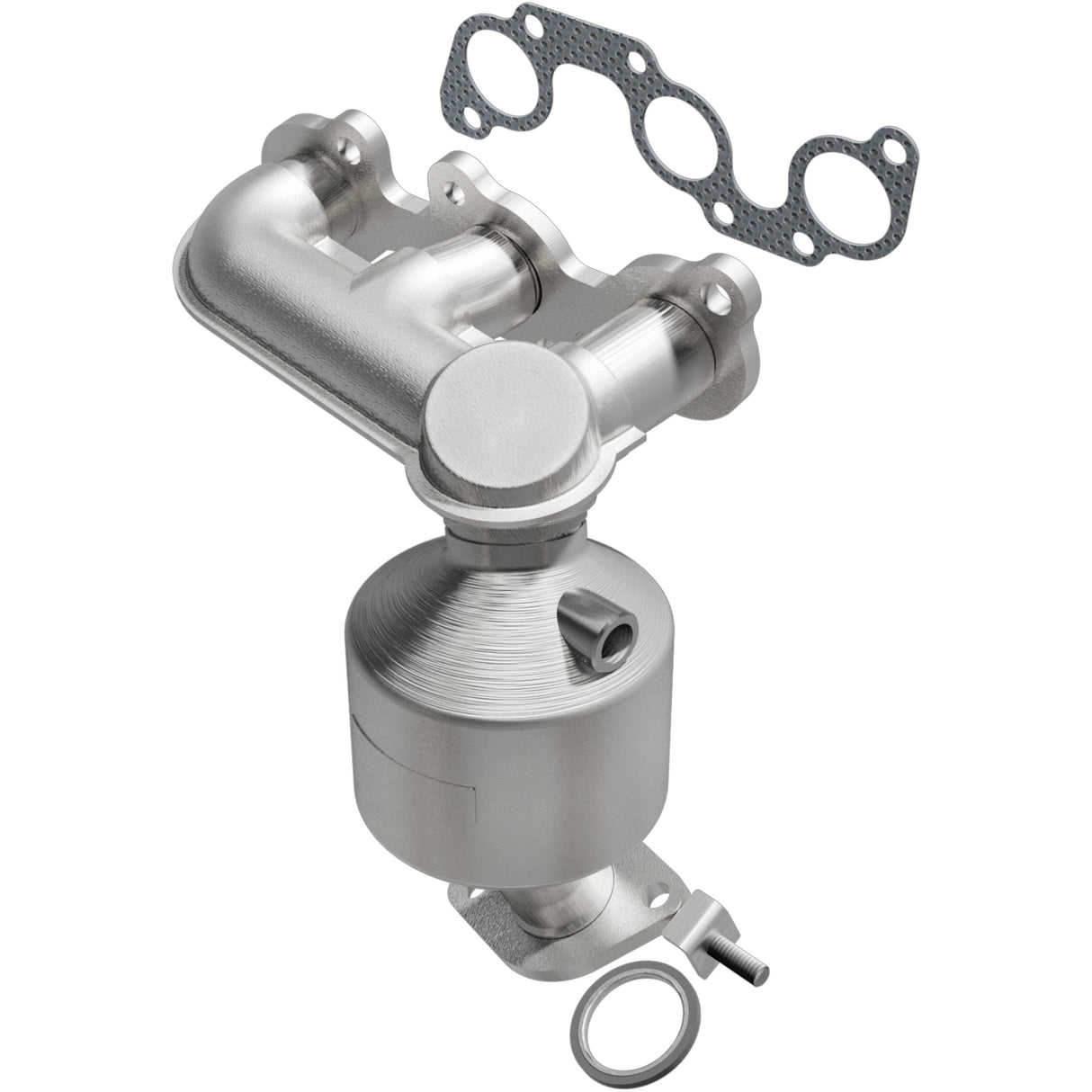 California Manifold Catalytic Converter MagnaFlow Exhaust Products Catalytic Converter with Integrated Exhaust Manifold AXOPROS