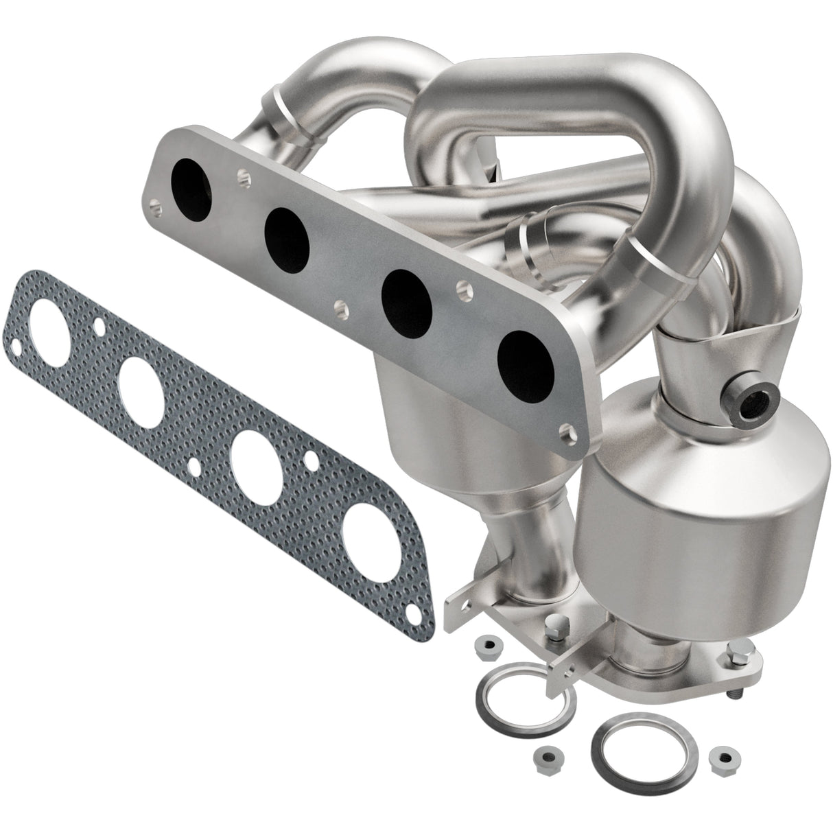 California Manifold Catalytic Converter MagnaFlow Exhaust Products Catalytic Converter with Integrated Exhaust Manifold AXOPROS