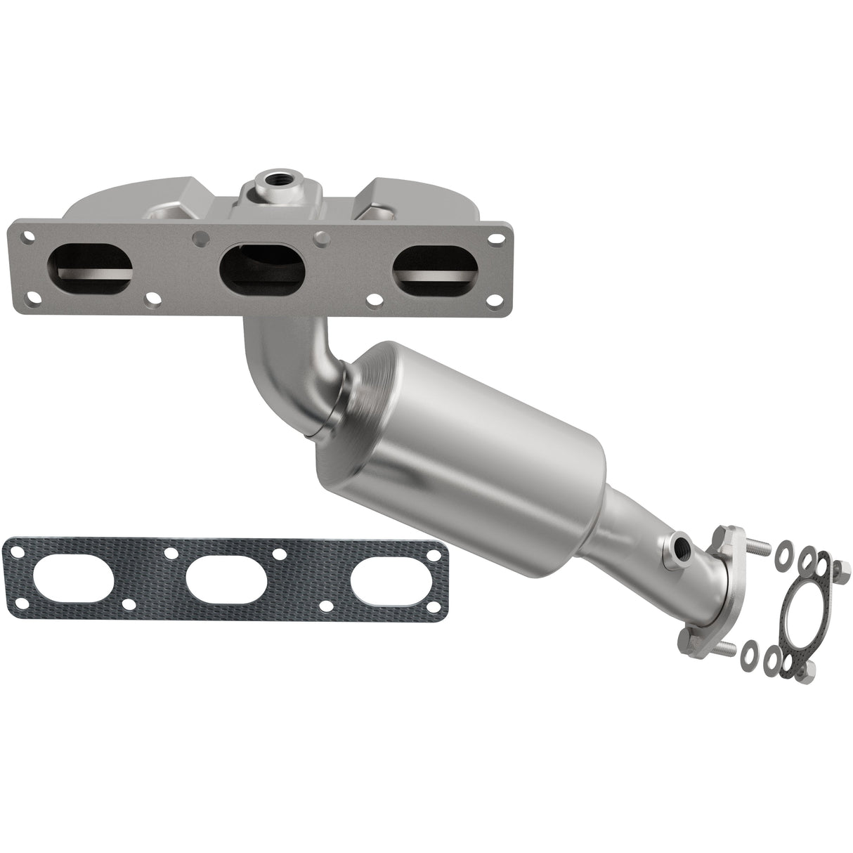 California Manifold Catalytic Converter MagnaFlow Exhaust Products Catalytic Converter with Integrated Exhaust Manifold AXOPROS