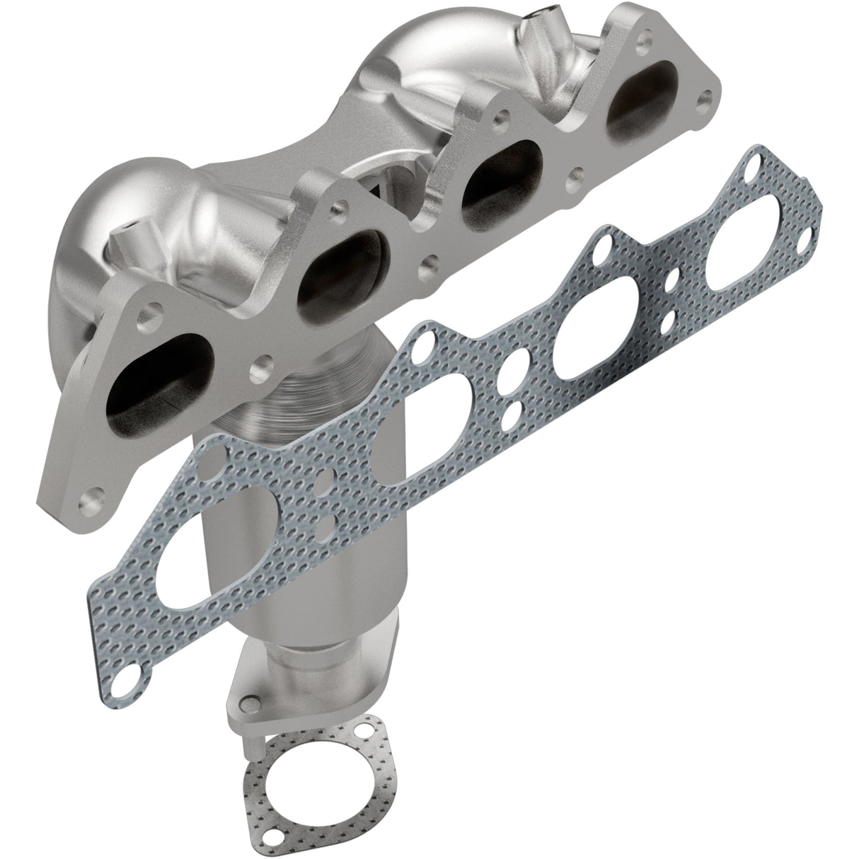 California Manifold Catalytic Converter MagnaFlow Exhaust Products Catalytic Converter with Integrated Exhaust Manifold  AXOPROS